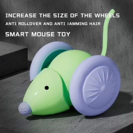 Interactive, Automatic Cat Toy Mouse