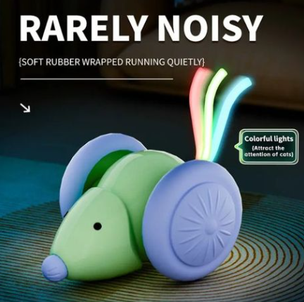 Interactive, Automatic Cat Toy Mouse