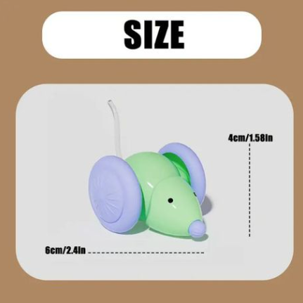 Interactive, Automatic Cat Toy Mouse