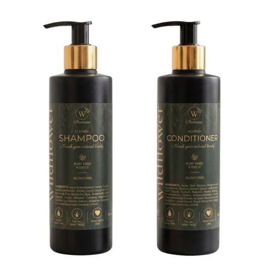 Wildflower Shampoo and Conditioner Set - product shot