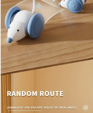 Interactive, Automatic Cat Toy Mouse