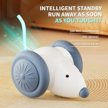 Interactive, Automatic Cat Toy Mouse
