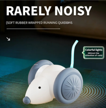 Interactive, Automatic Cat Toy Mouse