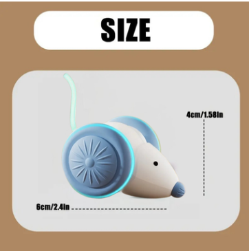 Interactive, Automatic Cat Toy Mouse