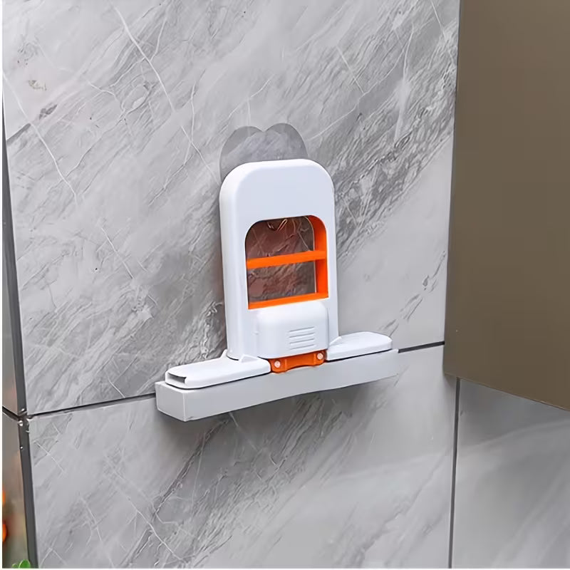 Squeeze Sponge Mop + 3 Refills – No-Touch Window & Bathroom Cleaner