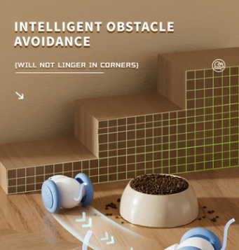 Interactive, Automatic Cat Toy Mouse