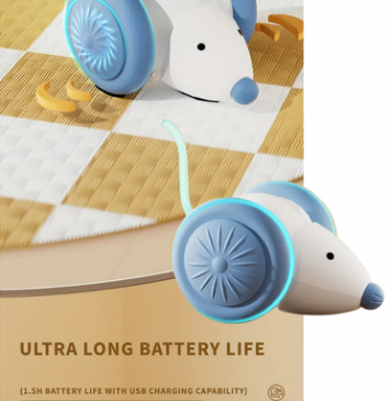 Interactive, Automatic Cat Toy Mouse