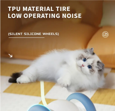 Interactive, Automatic Cat Toy Mouse