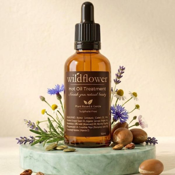 Wildflower Hot Oil Treatment - lavender wildflowers