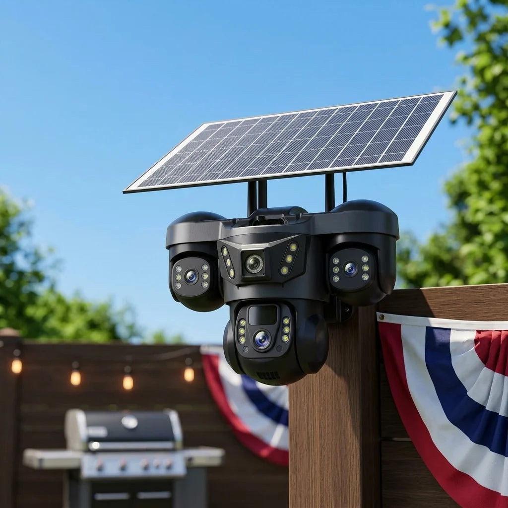 4G Solar Outdoor Security Camera - outdoor lifestyle
